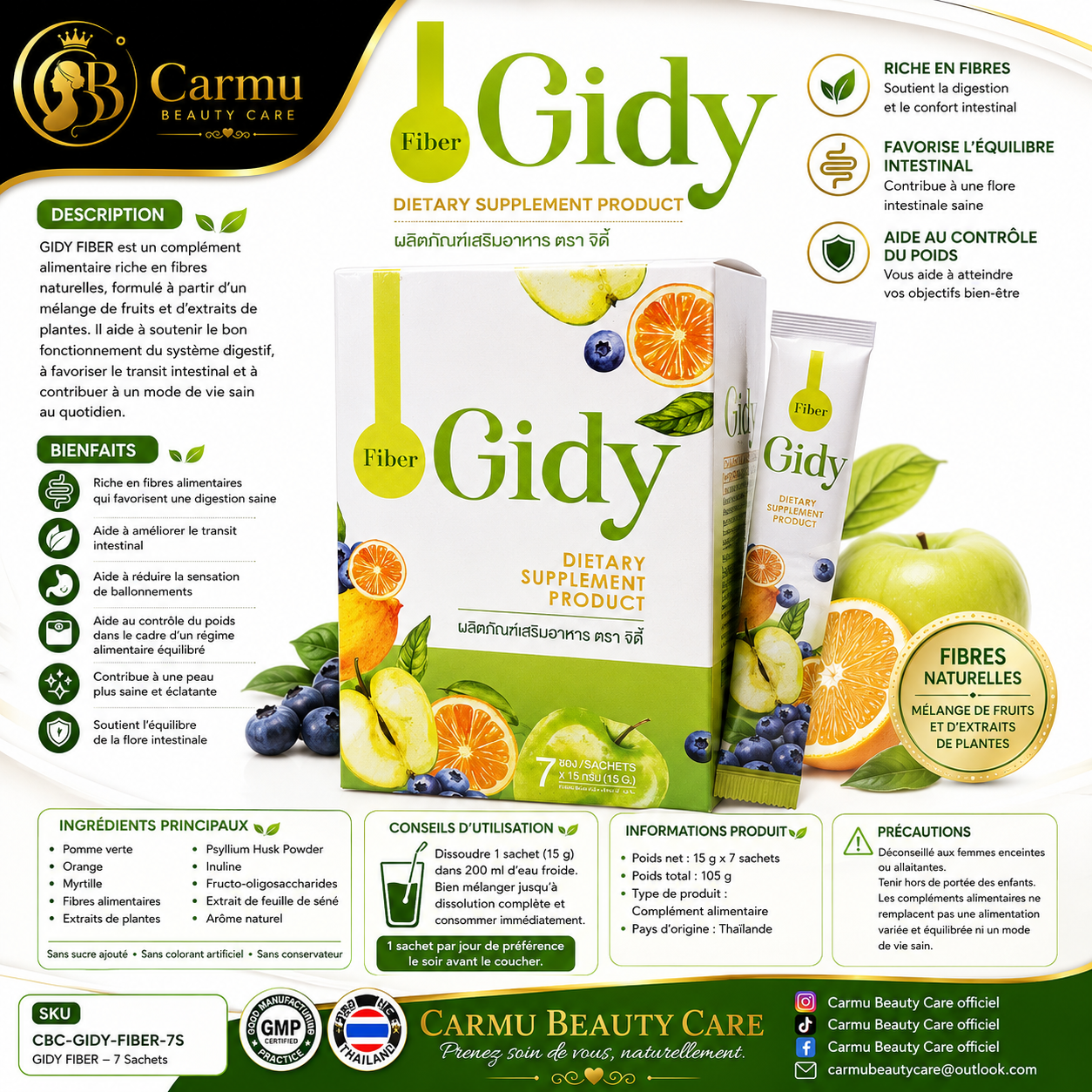 GIDY FIBER