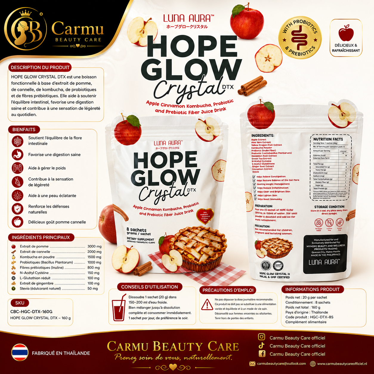 HOPE GLOW CRYSTAL DTX