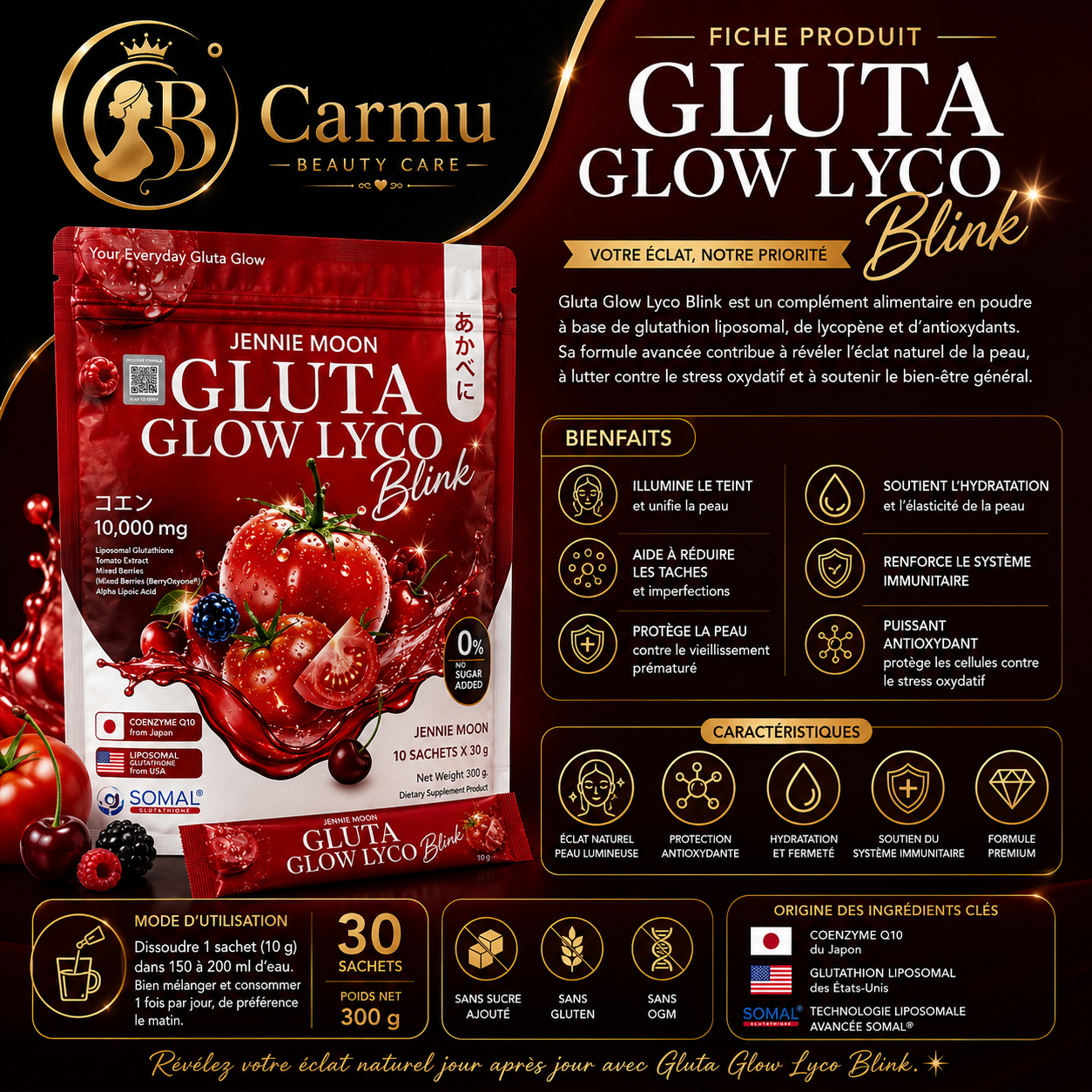 GLUTA GLOW LYCO BLINK