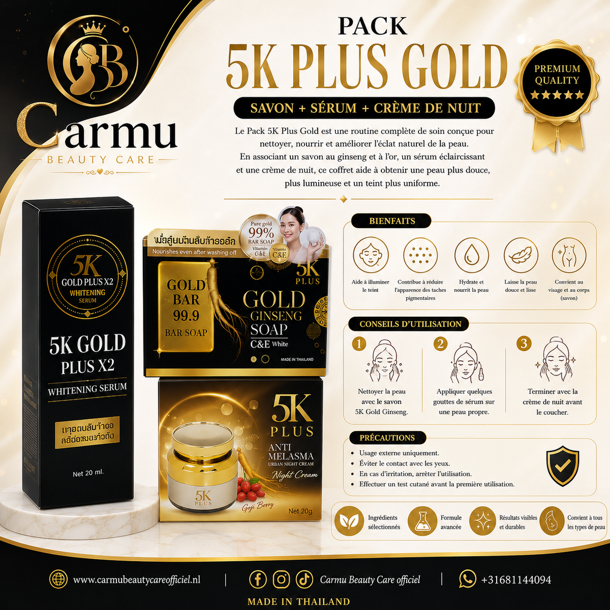 5K Plus Gold