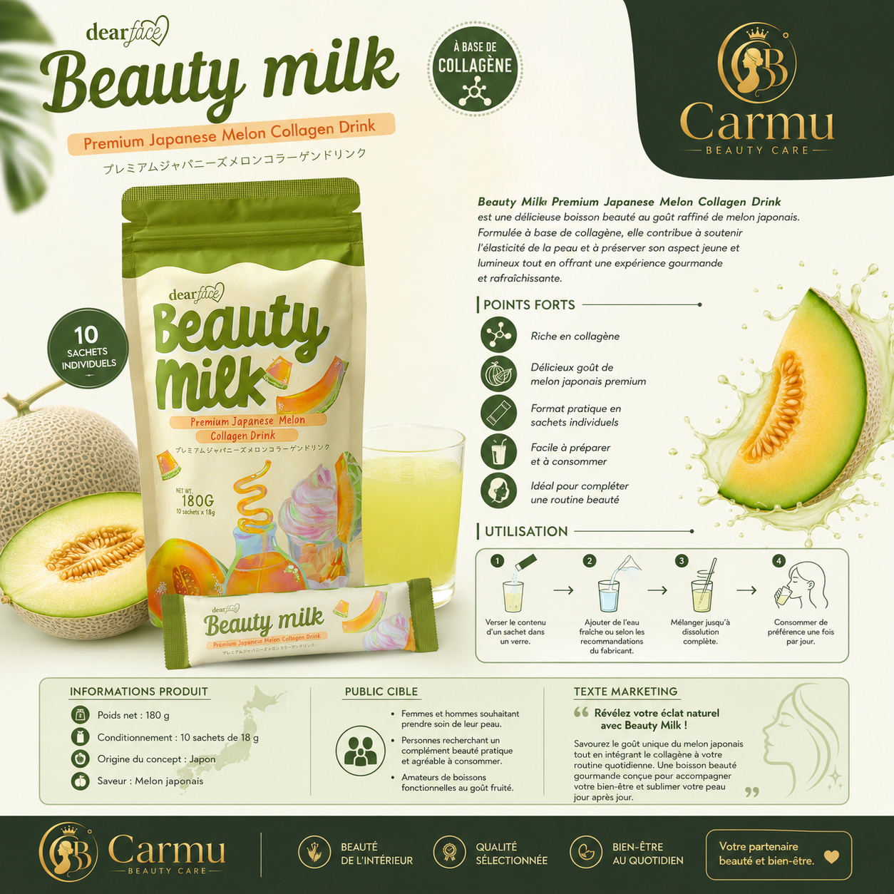 Beauty Milk Melon