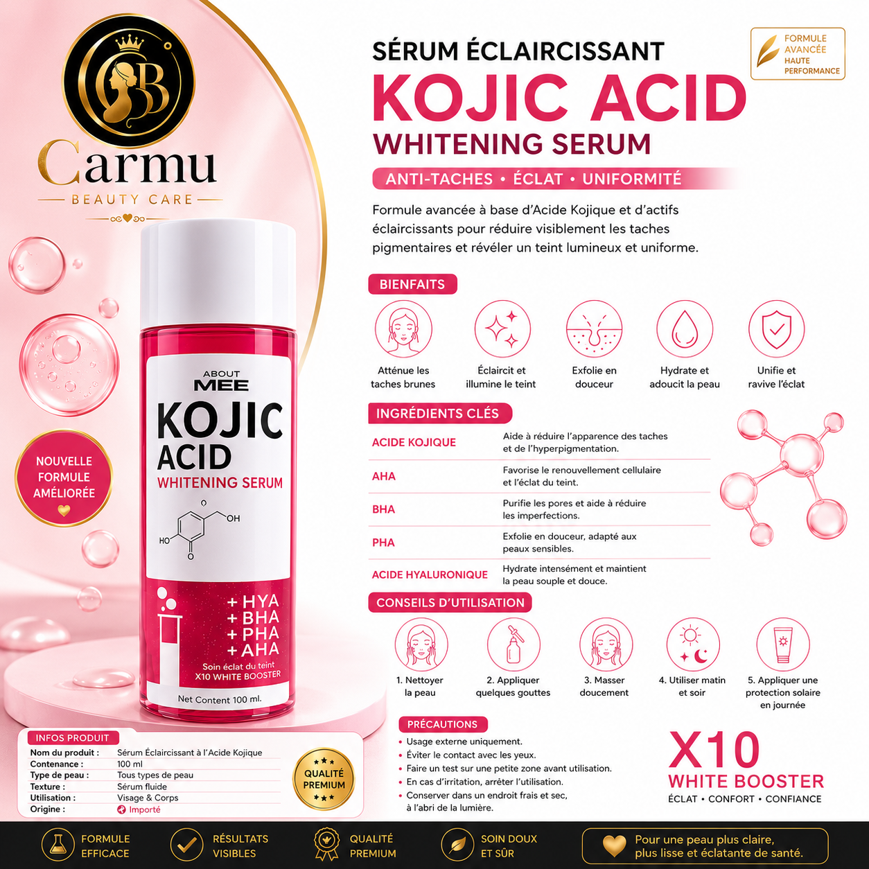 Kojic Acid Whitening Serum