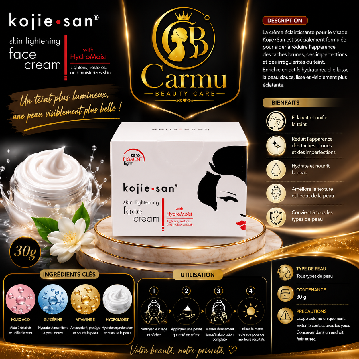 Kojie•San Skin Lightening Face Cream