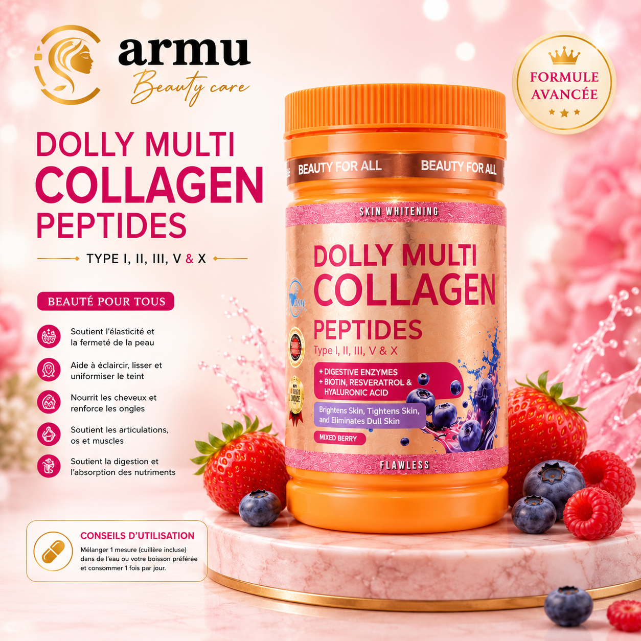 Dolly Multi Collagen Peptides